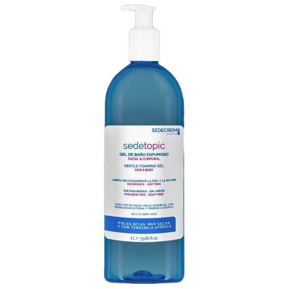 sedetopic gel de baño espumoso